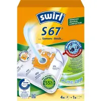 Swirl Staubsaugerbeutel S67 HINWEIS 3X4ST 3ST DFP