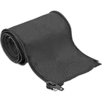 DeLOCK Kabelschlauch 1 m x 35 mm, mit Reissverschluss Schwarz