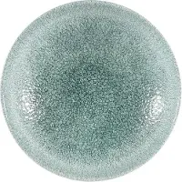 Churchill Livingstone Raku Teller tief coupe 24.8cm, Jade grün