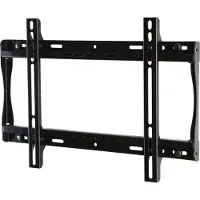 Peerless PARAMOUNT Universal Flat Wall Mount PF640 - Befestigungskit (Wandplatte, Adapter für Halterung) - für LCD-Display - Epoxidharz - Glanzschwarz - Bildschirmgröße: 81.3-116.8 cm (32"-46")