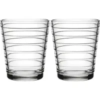 Iittala Wasserglas Aino Aalto Klar 220 ml (2er-Set)