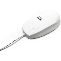 GETT Maus - USB - Laser - 5 Taste(n) - Weiß - Kabel - 1000 dpi Auflösung - Symmetrisch
