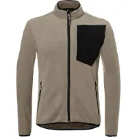 Kübler Fleecejacke sandbraun/schwarz Form 1254 Grösse M