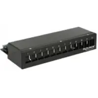 DeLOCK 43339, Schwarz, Metall, 221 mm, 112,5 mm, 44,5 mm, Box