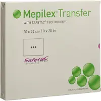 Molnlycke Health Care Mepilex Transfer Schaumverband 20x50 cm steril 4 St Verband