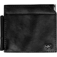 Golden Head Leder Kartenhalter Geldklammer Colorado Clip-Scheintasche 1960 Schwarz