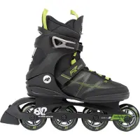 K2 Inline Skates F.I.T. 80 PRO black - olive Größe 47