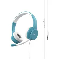 Pantone PT-WDH002GY2220, Kabelgebunden, Büro/Callcenter, 20 - 20000 Hz, 150 g, Kopfhörer, Aqua-Farbe