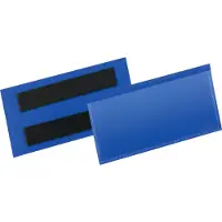 Durable Etiketten- und Kennzeichnungstaschen B 100 x H 38 mm, 50 Stück, blau