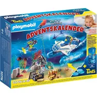Playmobil Weihnachten 70776 Adventskalender "Badespaß Polizeitaucheinsatz"