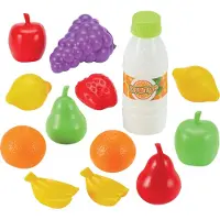 Ecoiffier Toys Food Obst und Gemüse, 15 Stk.