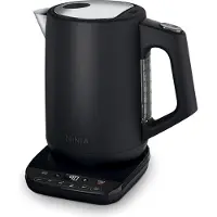 Ninja KT200UK, 1,7 l, 3000 W, Schwarz, Kunststoff, Edelstahl, Regelbare Temperatur, Wasserstandsanzeige