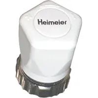 Heimeier Thermostatkopf Handregulierkappe, Weiß