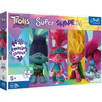 Trolls - S.PRICE Puzzle - 104 XL Super Shape_ - Fun with Trolls / Universal Trolls 3 (2023)_FSC Mix 70 #37;