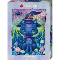 Heye Puzzle Witch Cat, 1000 Teile, 1000 Stück(e), Kunst
