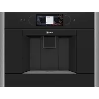 NEFF CL4TT11N0, Espressomaschine, 2,4 l, Kaffeebohnen, Eingebautes Mahlwerk, Schwarz, Edelstahl