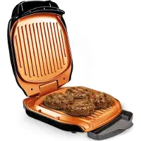 Livington Low Fat Grill MediaShop Schwarz/Kupferfarben