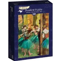 Bluebird Puzzle Kunst Puzzle Degas Tänzer Pink Grün 1000 Teile