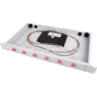 Telegärtner Spleißbox bestückt 6xLCD OM5 1HE TNSB-Be-6LCD-50-OM5 (100021698)