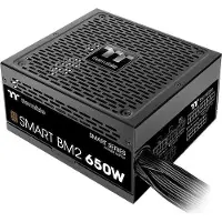 Thermaltake Power Supply||650 Watts|Peak Power 780 Watts|Efficiency 80 PLUS BRONZE|PFC Active|MTBF 10