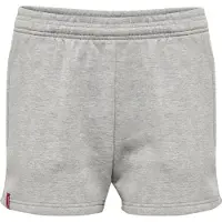 Hummel hmlRED BASIC SWEAT SHORTS KIDS - GREY MELANGE - 116