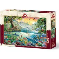 Art puzzle Puzzle Utopia 2000 Teile