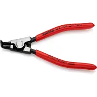 Knipex Sicherungsringzange DIN 5254 B L.125mm 90Grad gew. Bereich 3-10mm schwarz atram. Kopf pol. Griff...