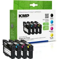 KMP 1621,4050, Schwarz, Cyan, Magenta, Gelb, 14 ml, 9 ml, 4 Stück(e), 500 Seiten, Multipack