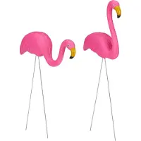 Relaxdays Flamingofigur
