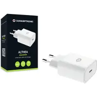 Conceptronic ALTHEA 1-Port 20W USB-C PD-Ladegerät, Drinnen, USB, Weiß