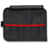 Knipex 00 19 92 V01 LE Werkzeug-Rolltasche für isolierte Pinzetten 5 Fächer 200 mm
