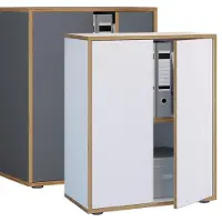 VCM Büroschrank Sideboard Salia 2fach B60