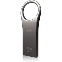 Silicon Power Jewel J80, 16 GB, USB Typ-A, 3.2 Gen 1 (3.1 Gen 1), Ohne Deckel, 5,9 g, Titan