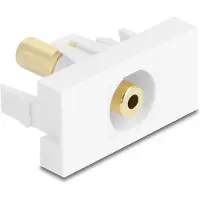 DeLOCK 90843, 2 x 3.5mm, Männlich, Männlich, Gerade, Gerade, Gold
