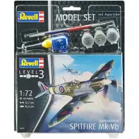 Revell 63897 Modellbausatz Supermarine Spitfire M im Maßstab 1:72, 120 Jahr(e), Kunststoff, Junge, 10 Stück(e), 127 mm, 155 mm