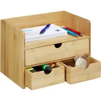 Relaxdays Schreibtisch-Organizer