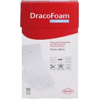 Dr. Ausbüttel & Co. GmbH Dracofoam Infekt Schaumst.wundauf.10x20 10 St