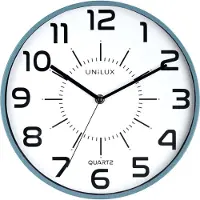 Unilux Wanduhr/Quarzuhr POP Durc hmesser: 300 mm blau (64000284)