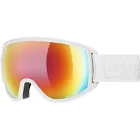 Uvex Skibrille Topic FM White Mat / Mirror Rainbow