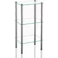 kela Wandregal Lars 76,5 Transparent