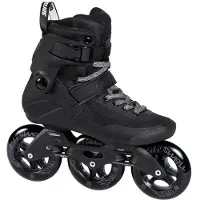 Powerslide Inline Skate Triple Black 110 Black, für Fitness, Größe: 47