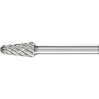 PFERD Frässtift KEL Ø 10 mm Kopflänge 20 mm Schaft-Ø 6 mm Hartmetall Verzahnung STEEL