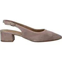 Tamaris Damen Pumps Leder Slingback Blockabsatz spitze Form 1-29500-42, Größe:40 EU, Farbe:Grau