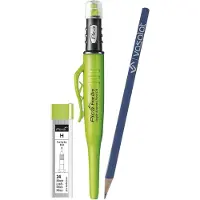 Vasalat Pica Marker Set - Pica Fine Dry 0.9 Druckbleistift mit 24 Minen graphit Härte H