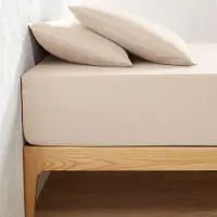 La redoute interieurs Einfarbiges Fixleintuch Scenario Aus Baumwolle, Steg 32 Cm