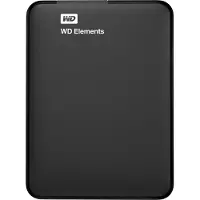 Western Digital WD Externe Festplatte WD Elements Portable, 5TB, exklusiv, Schwarz (00210067)