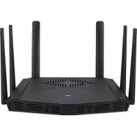 Acer Predator Connect W6x W-Fi 6 Gaming, Wi-Fi 6 (802.11ax), Dual-Band (2,4 GHz/5 GHz), Ethernet/LAN, Tabletop-Router