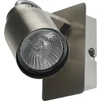 Beliani Wandleuchte 2er Set Silber Metall 2-flammig In Matt Verstellbar Zylinderform Industrie Look Moderne Wandleuchte