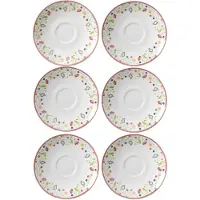 Ritzenhoff & Breker Untertasse für Espressotasse 6er Set Doppio Shanti