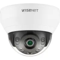 Hanwha QND-7012R, IP-Sicherheitskamera, Drinnen, Kabelgebunden, Decke/Wand, Weiß, Dome